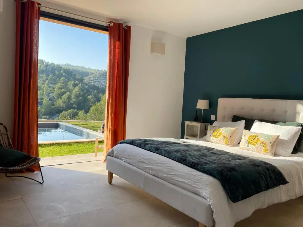Standard Double room with mountain view (full double bed)
