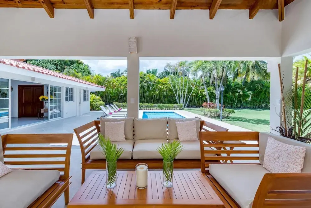 Casa de Campo Villa for Rent in Caribbean Style - With Pool Jacuzzi and Volleyball net