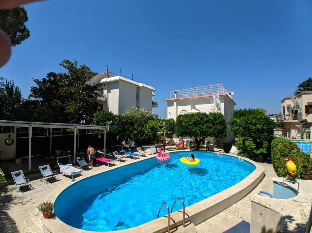 Standard Double room with pool view (full double bed)