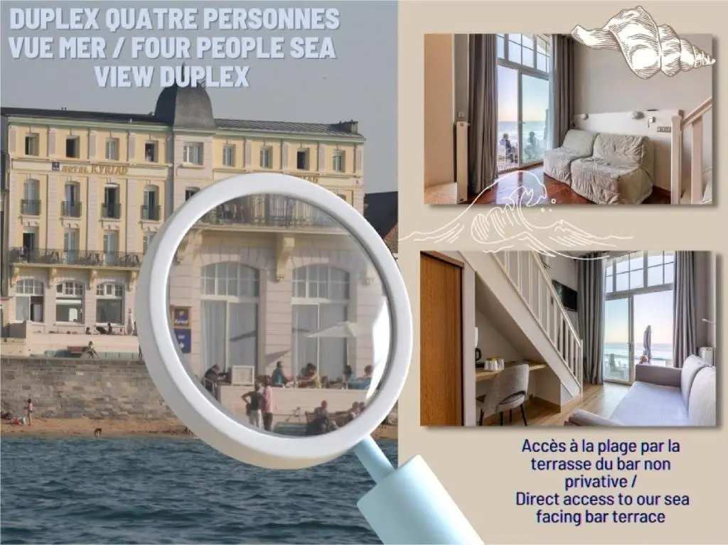 Hotel Kyriad Saint Malo centre Plage - Chambres