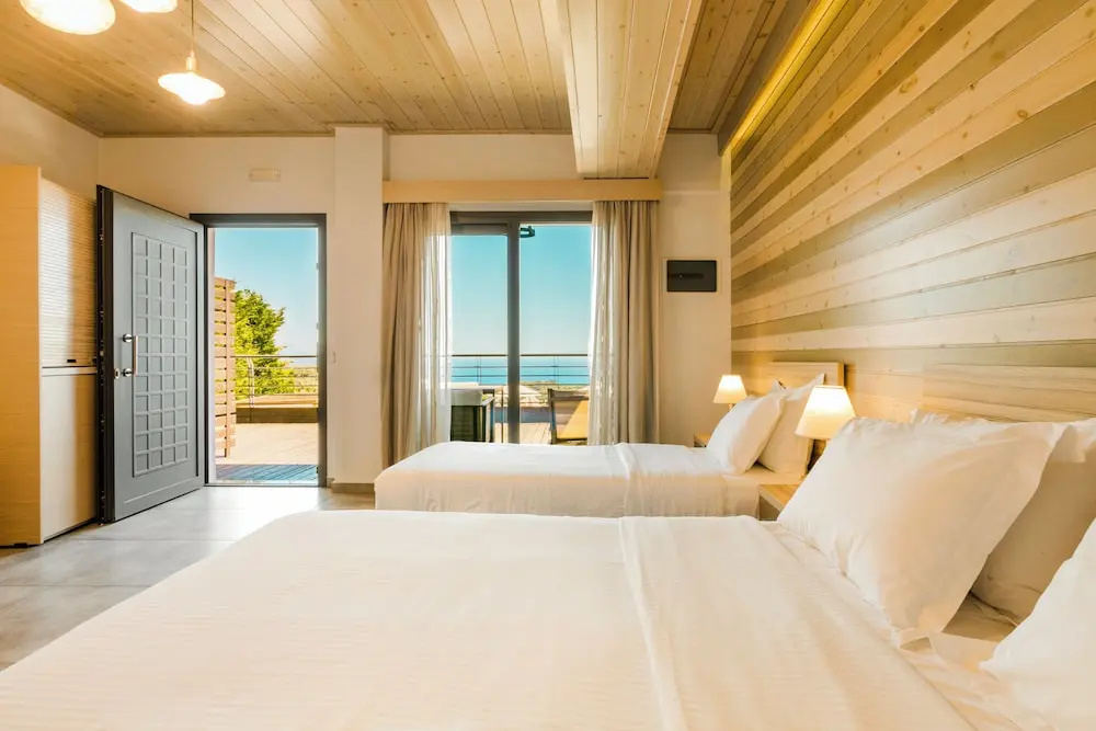 Deluxe Studio with balcony and with sea view