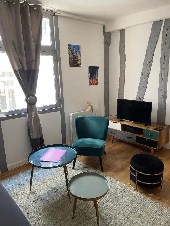 Voir la photo 2 — Charmant T1 Vieux Rouen