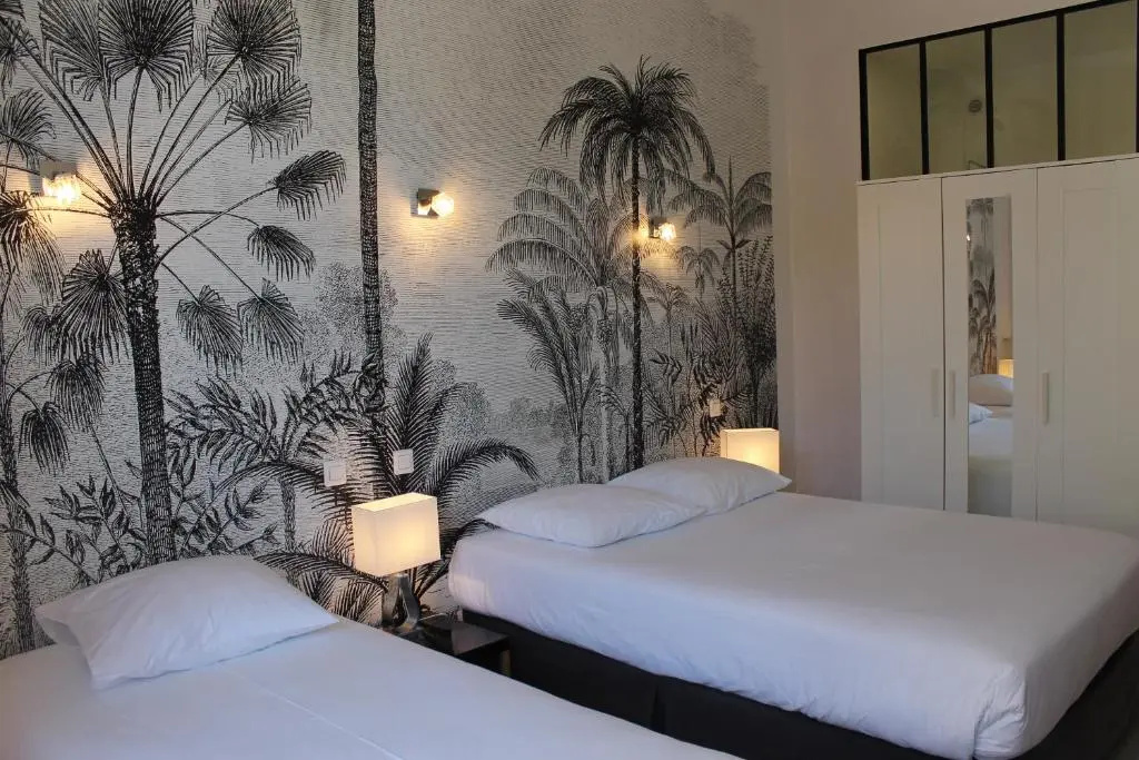 Hotel Les Palmiers - Chambres