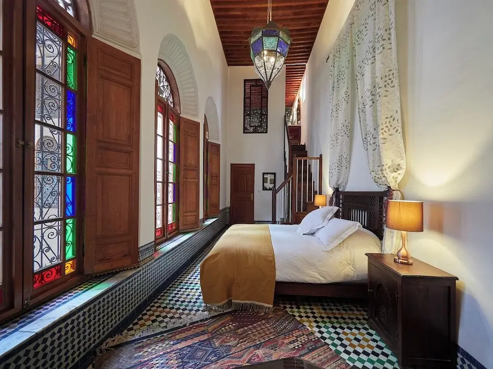 Deluxe Double room with courtyard view (full double bed)