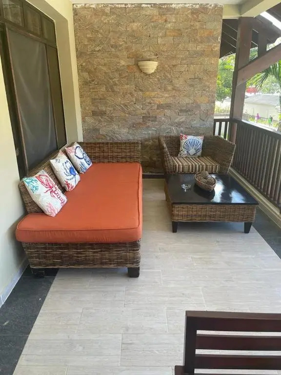 Las Terrenas beachfront 2 bedrooms condo with pool