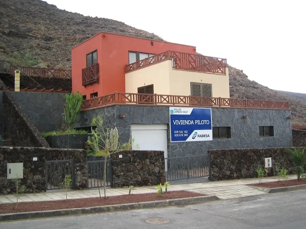 Villa Vinamar of Fuerteventura, in the Golf Course of Jandia