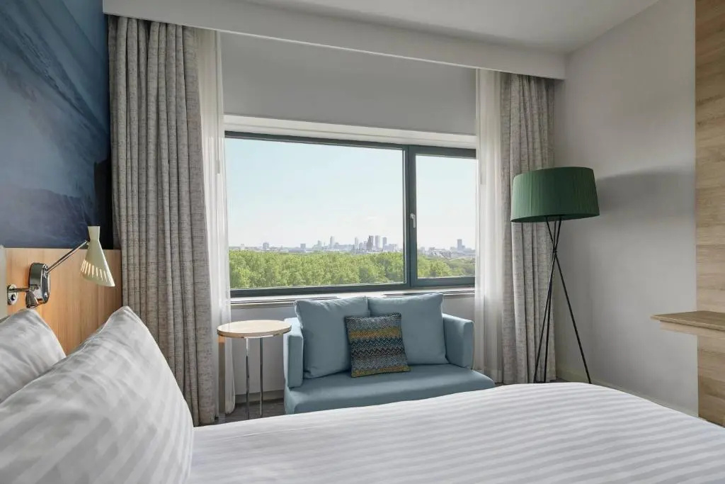 (1)Superior Double room (full double bed) (king size bed) at The Hague Marriott Hotel in The Hague