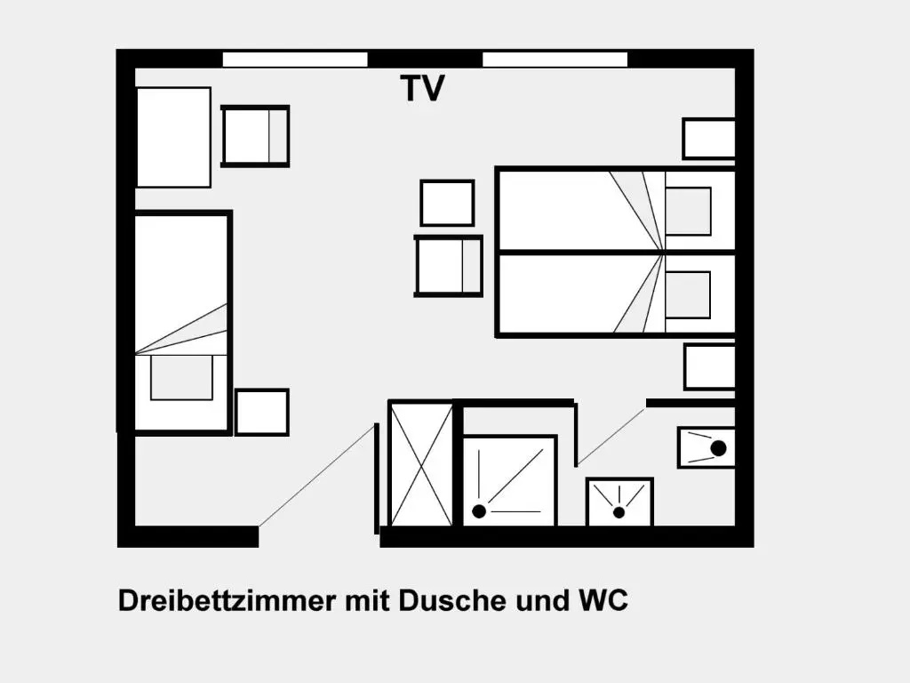 Standard Triple room