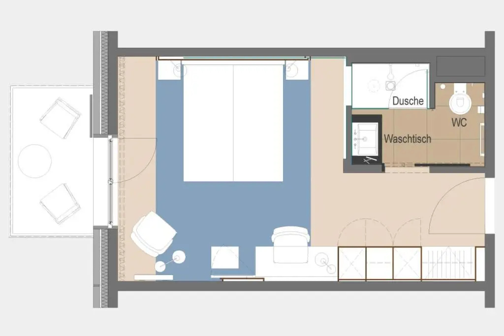 Hafenhotel Meereszeiten - Chambres