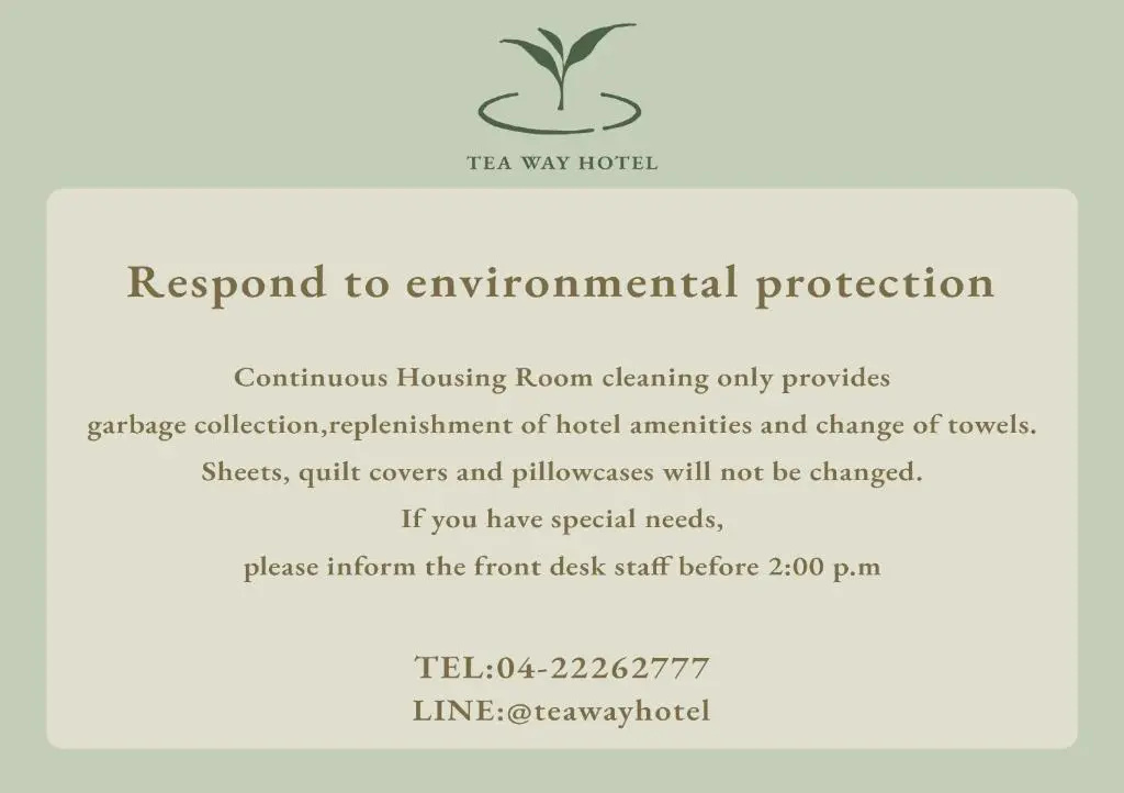 Green Hotel Tea Way - Chambres