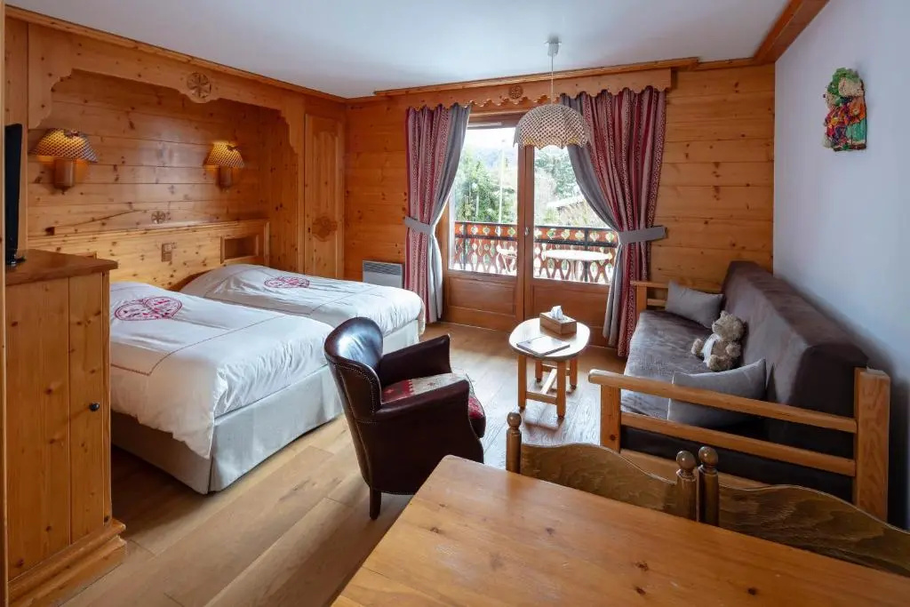 Chalet-Hôtel Neige et Roc, The Originals Relais (Hotel-Chalet de Tradition) - Chambres