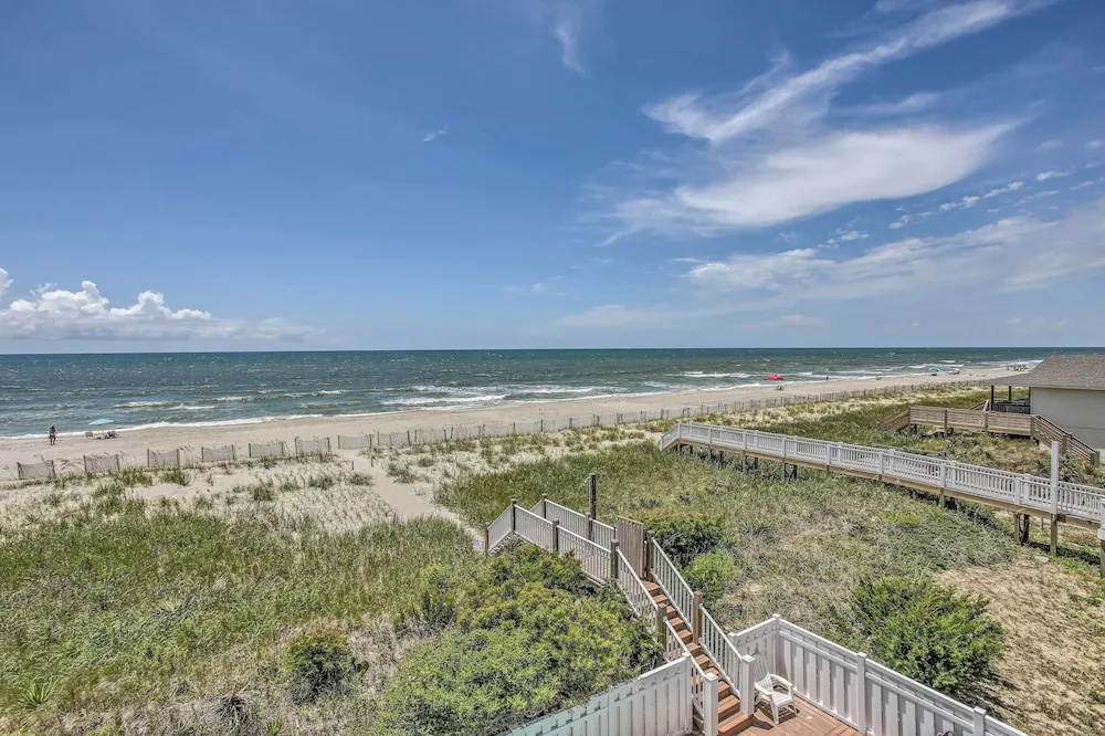 Coastal Retreat w/ Hot Tub: Steps to Beach!