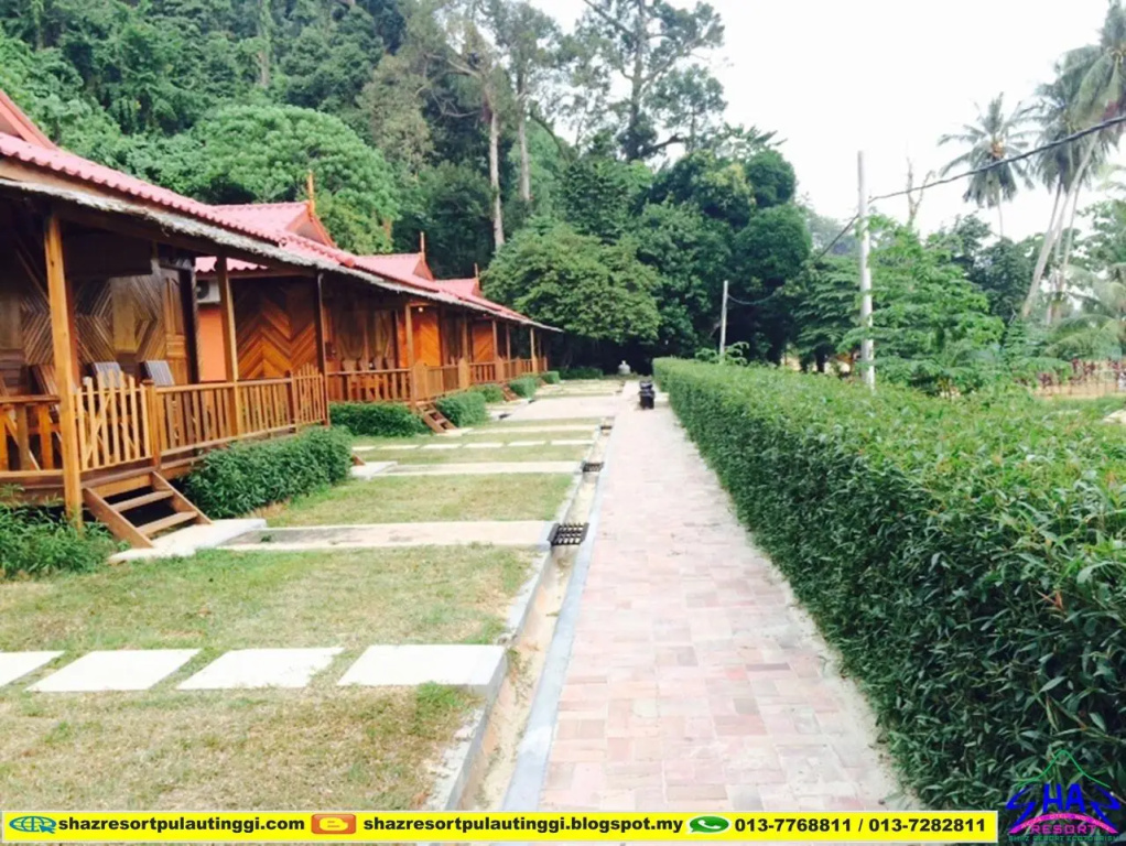 SHAZ Resort Pulau Tinggi - Chambres