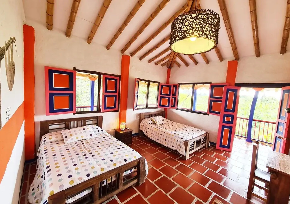 Hacienda Hotel El Percal - Chambres