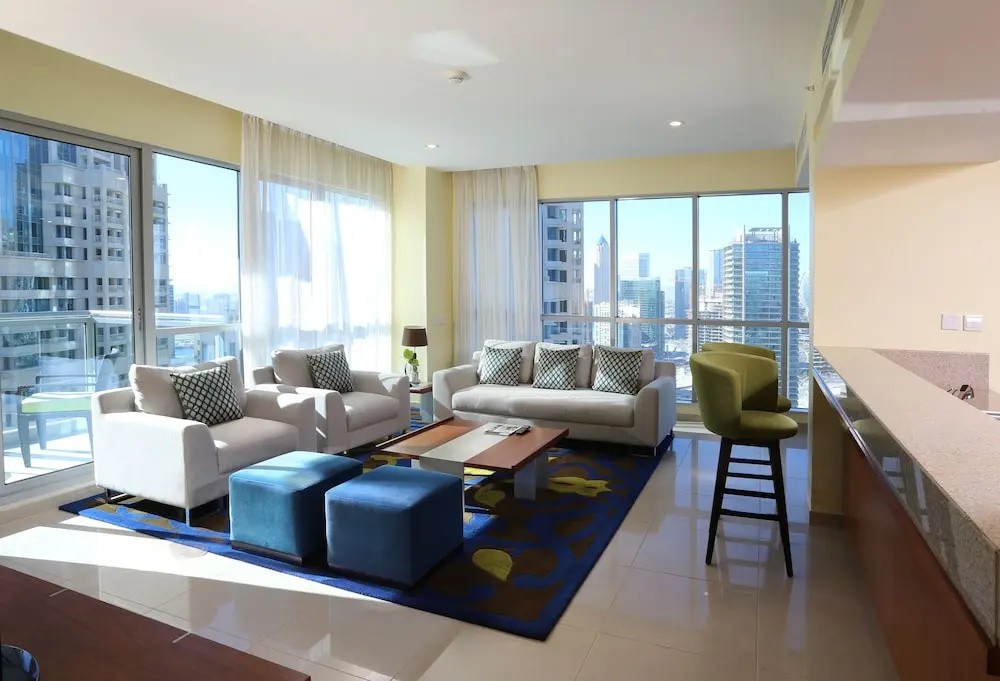 1 Bedroom Premium Double Apartment with Downtown view (full double bed)