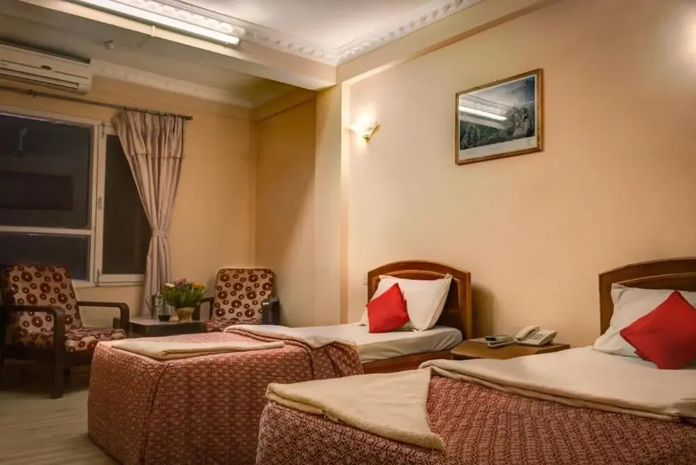 Deluxe Double room with city view (twin beds)