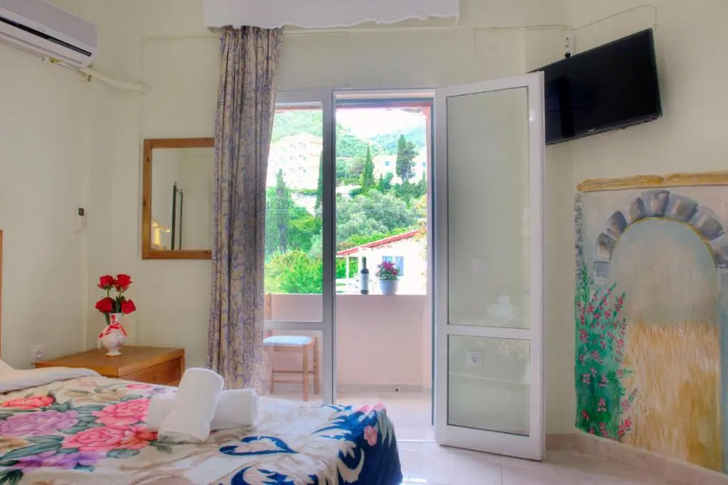 Studio with mountain view