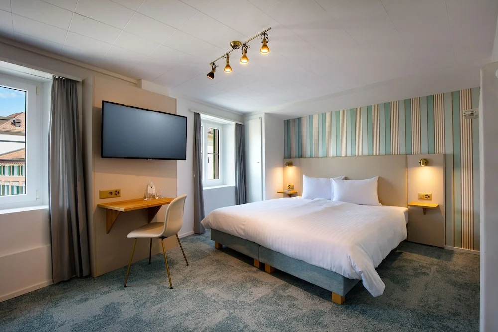 Hotel Krone by bsmart - Chambres