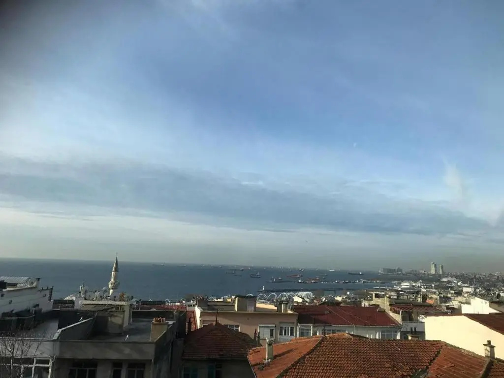 Deluxe Double room with balcony and with sea view (full double bed)