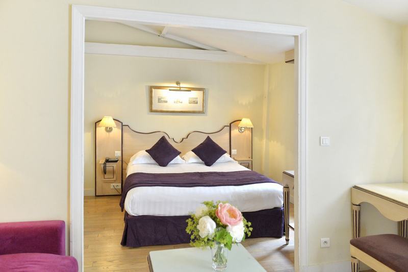 Двухместный номер Standard 2 отдельные кровати в Hôtel Suites Unic Renoir Saint Germain