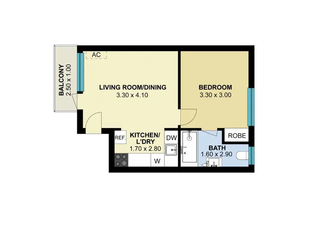 SoYa on Davis Apartment Hotel - Chambres