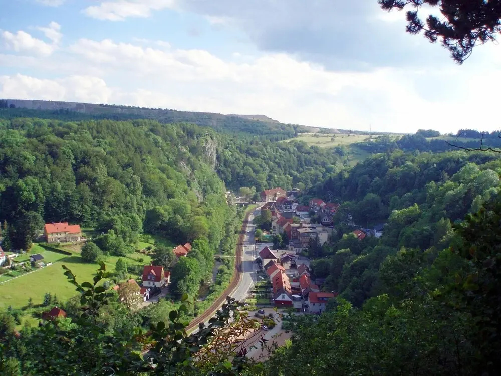 Large Apartment in RÃ¼beland in the Harz With Cosy Wood Stove