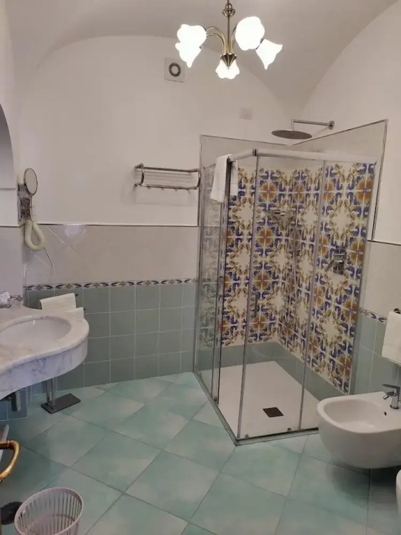 Standard Double Basement room with balcony and with sea view (full double bed)