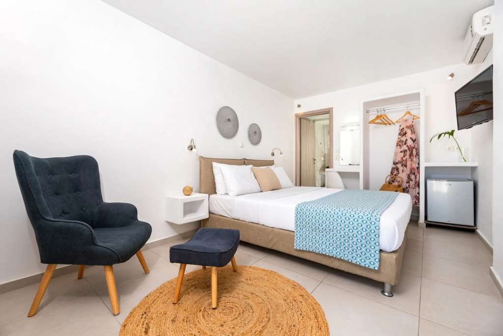 標準三人房，單人床