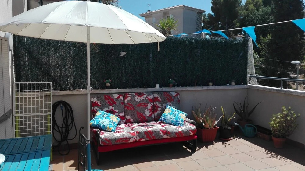 Apartment With one Bedroom in Calafell, With Wonderful sea View, Pool Access and Furnished Terrace