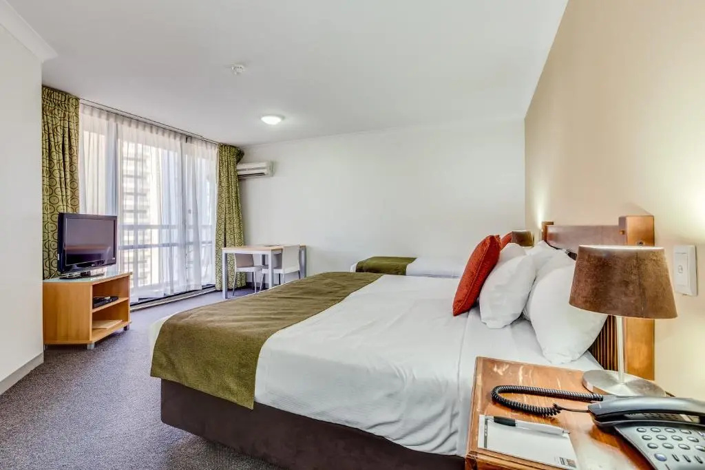 Central Hillcrest Apartment Hotel - Chambres