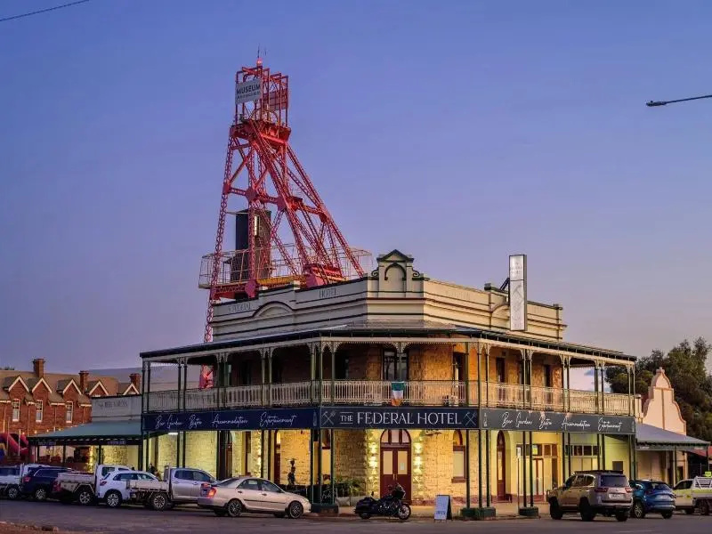 The Federal Hotel in Kalgoorlie