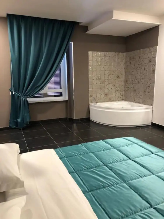 Deluxe Double room with balcony and with city view (full double bed)