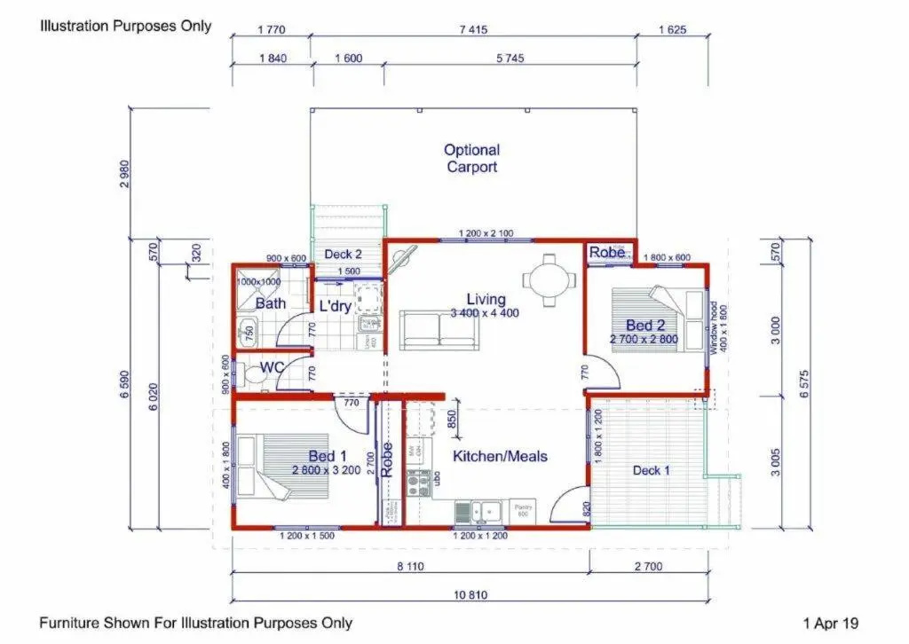 2 Bedrooms Standard room