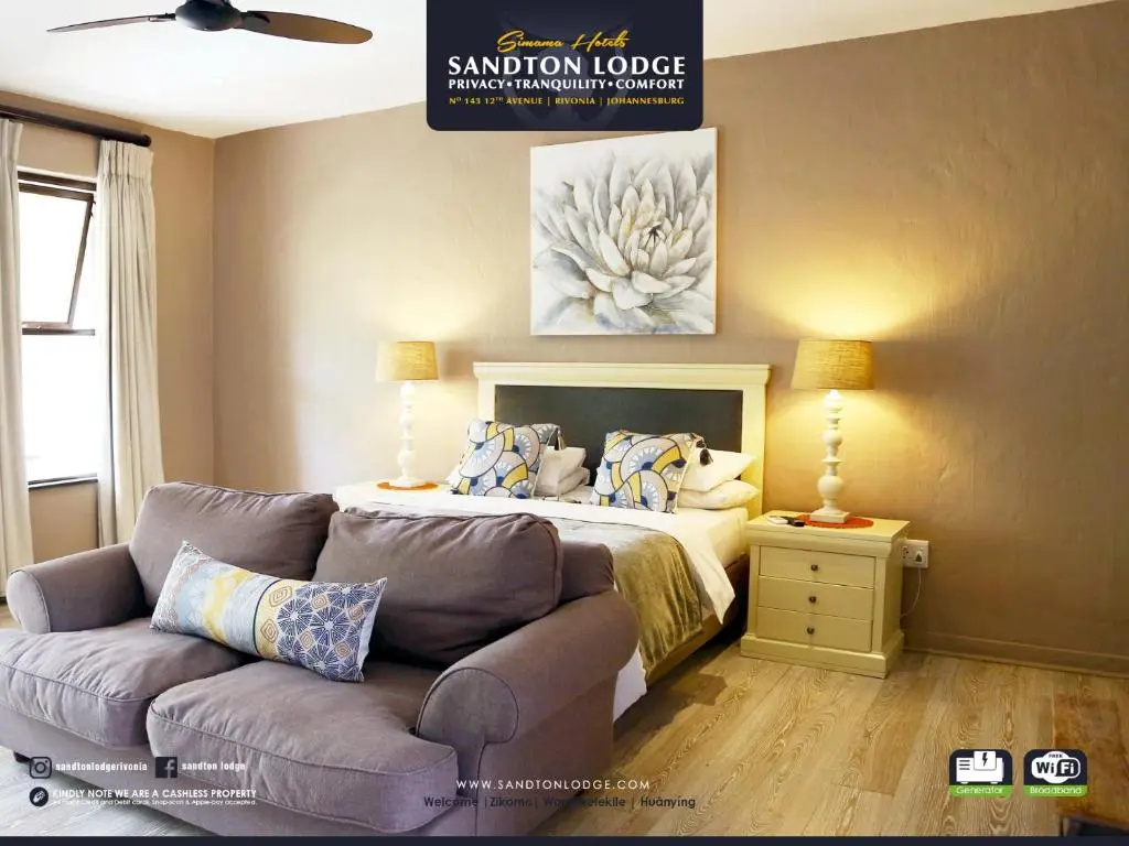 Sandton Lodge Rivonia - Chambres