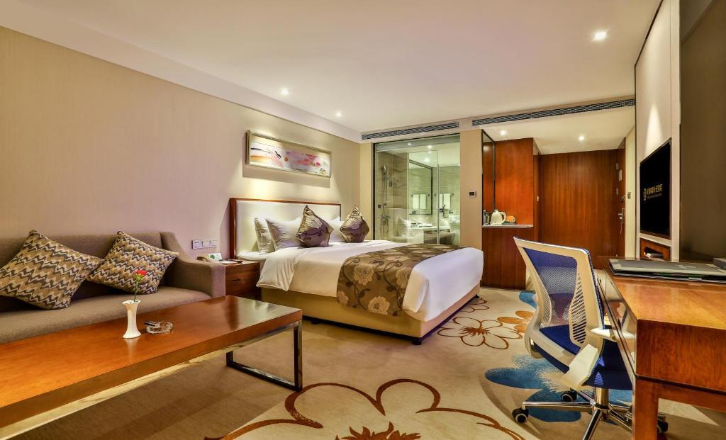 Номер Deluxe в Chengdu qinhuang yongan hotel
