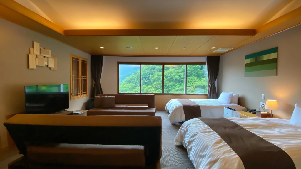 Suite with mountain view