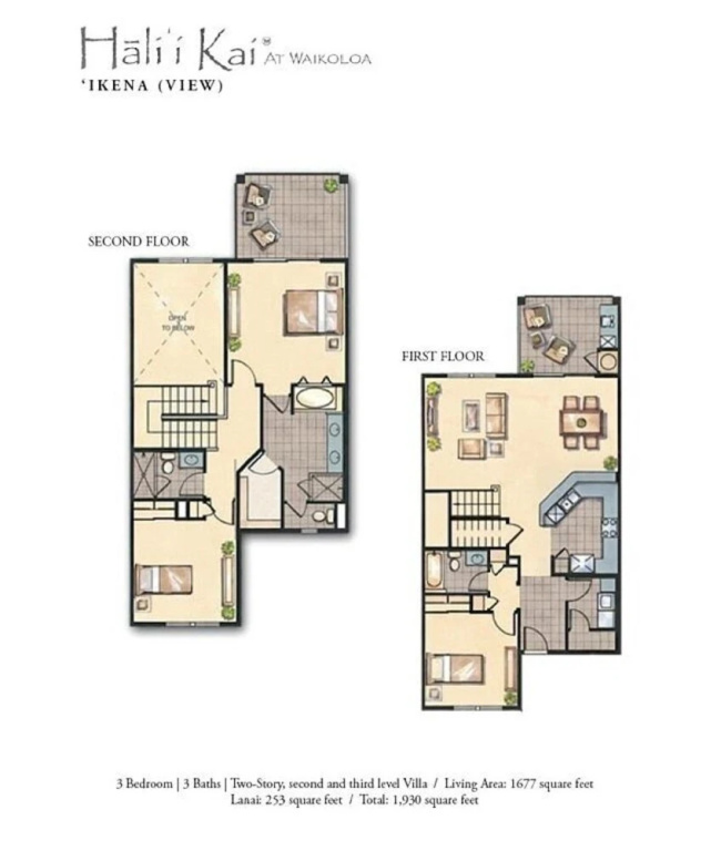 Hali'i Kai 12g 3 Bedroom Condo