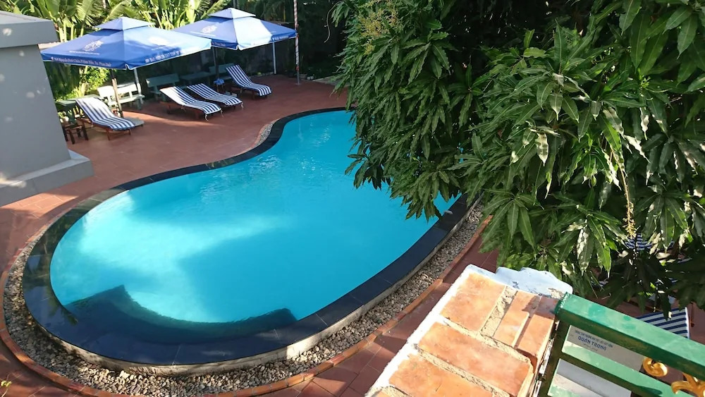 Двухместное бунгало двуспальная кровать в Mui Ne Alena Bungalow Hotel