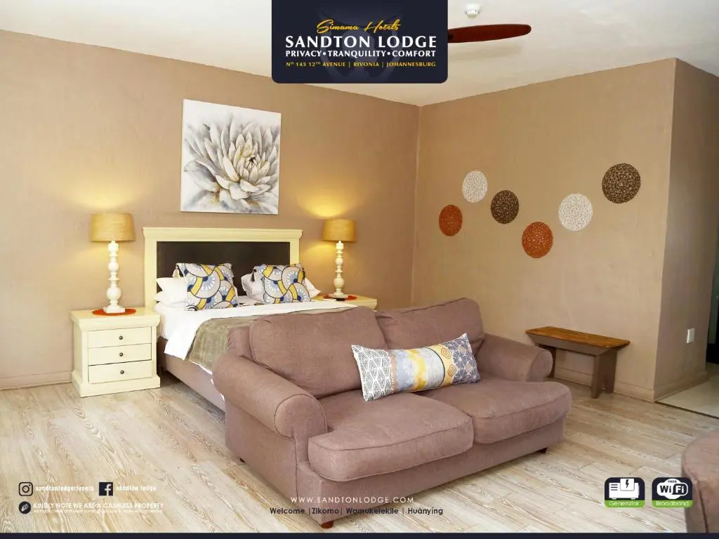 Sandton Lodge Rivonia - Chambres