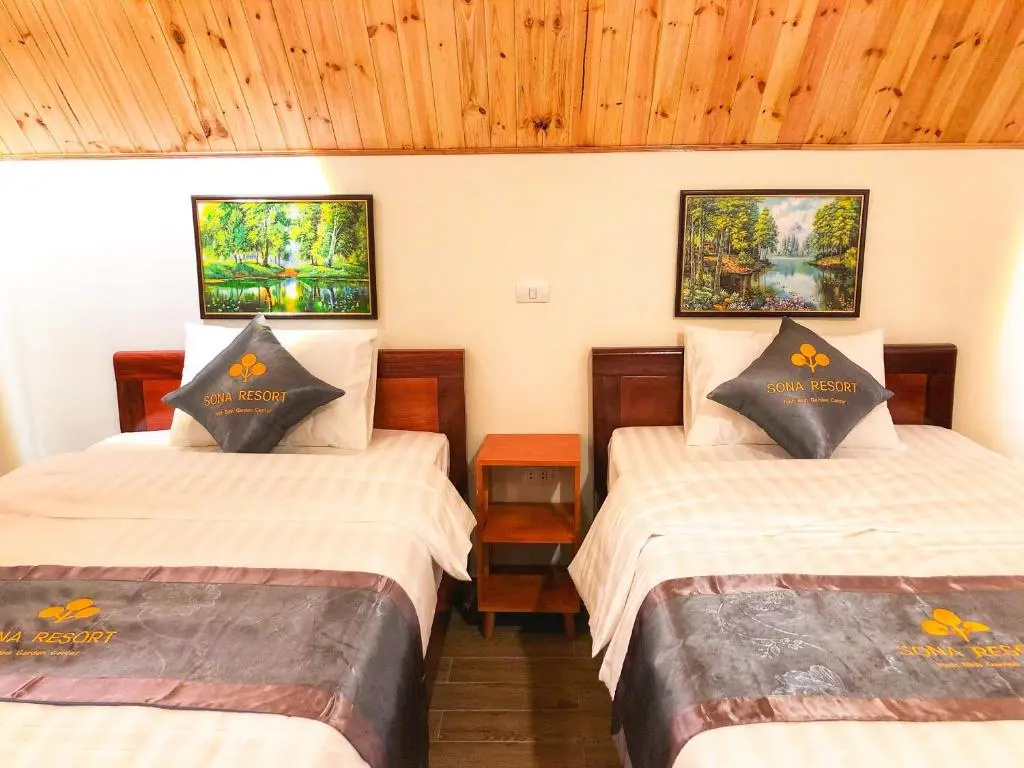 Superior Double room with garden view (twin beds)