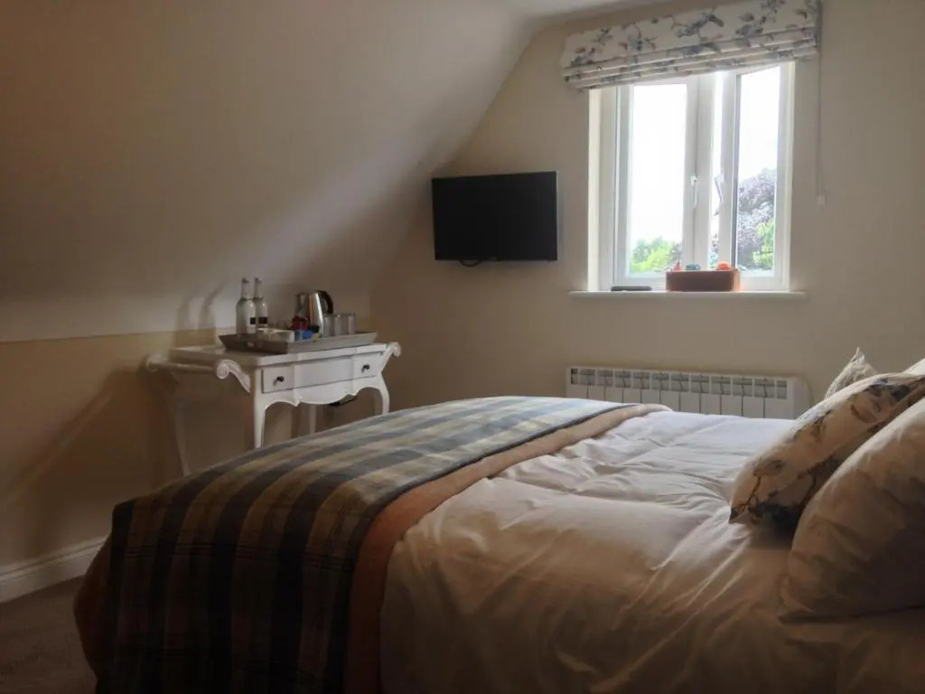 Double Family Suite with garden view full double bed