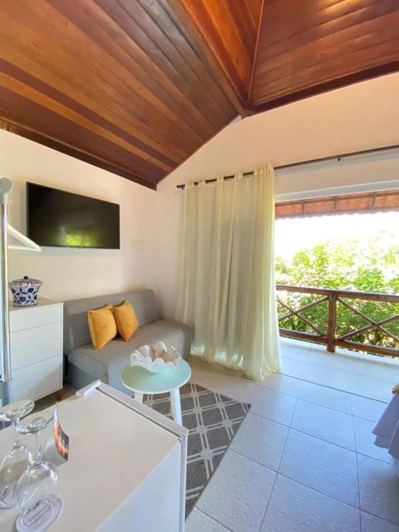 Bungalow with balcony and with sea view