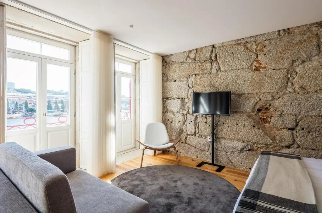 Studio with balcony