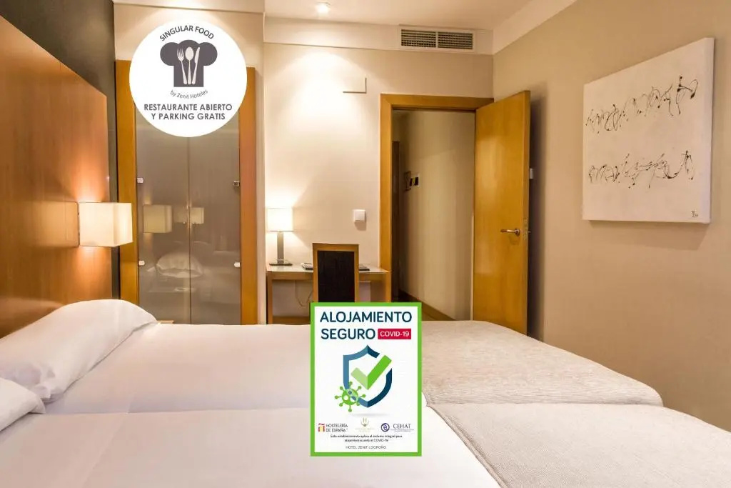 Hotel Zenit Logroño - Chambres