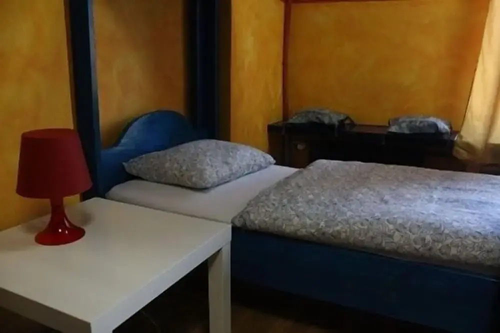 Кровать в общем номере в El hostel