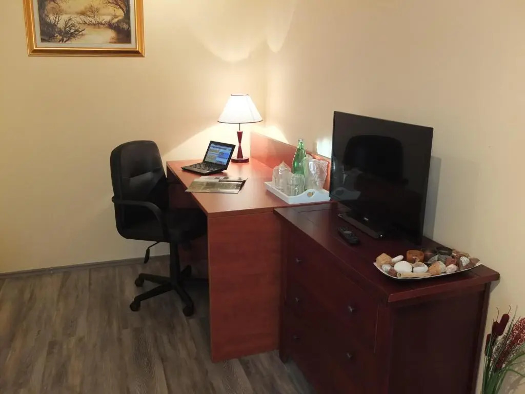 觀景標準雙人房，配備雙人床