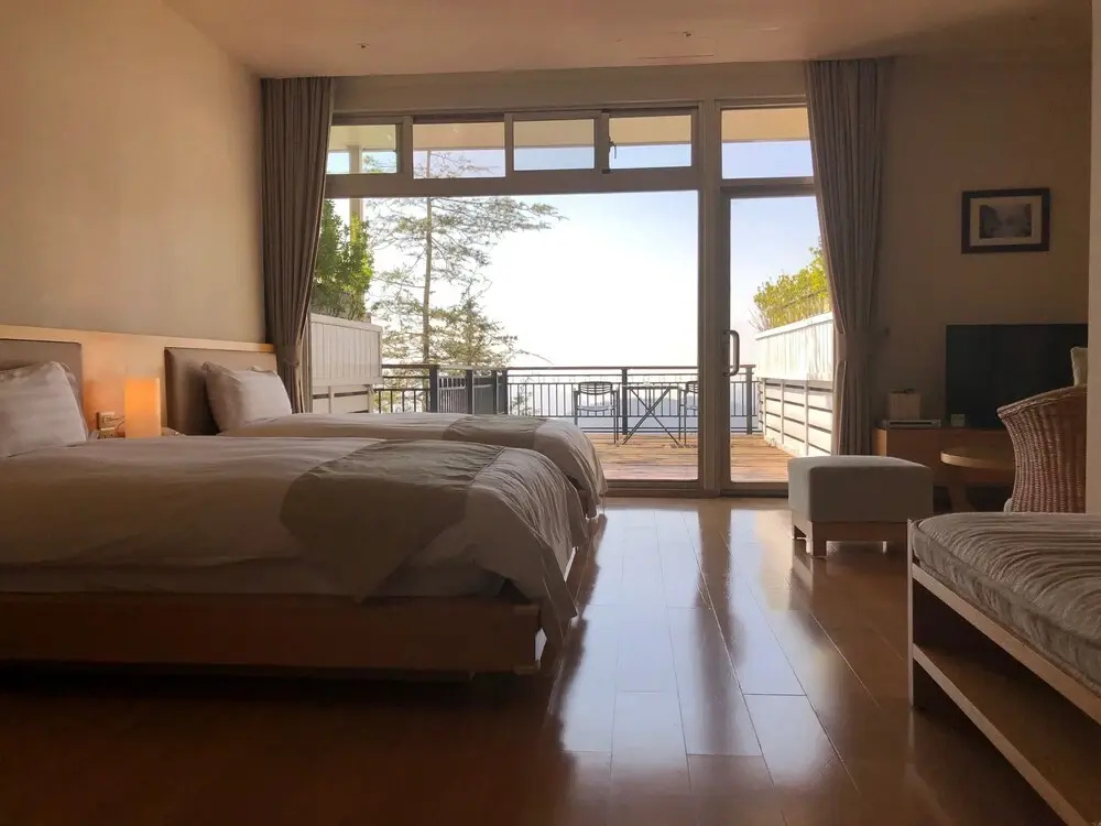 Standard Double room with lake view (twin beds)