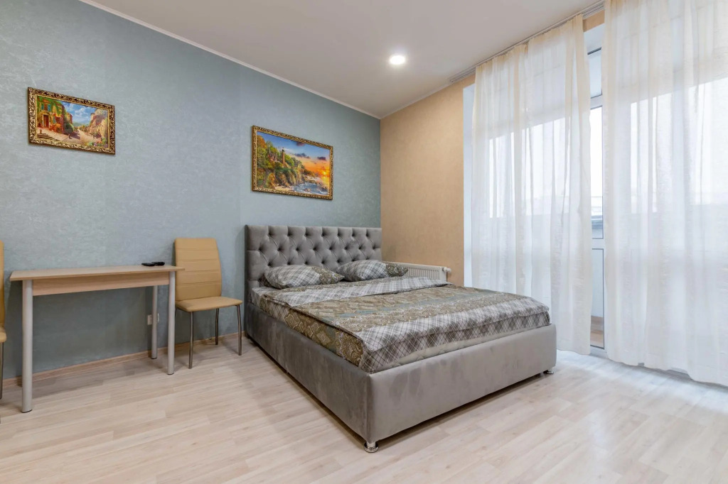 Студия c 1 комнатой с балконом в DreamHouse