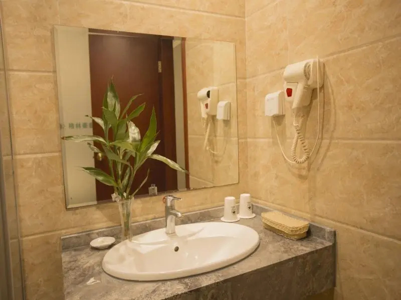GreenTree Inn Anhui Fuyang Funan East Huaihe Road Express Hotel - Chambres