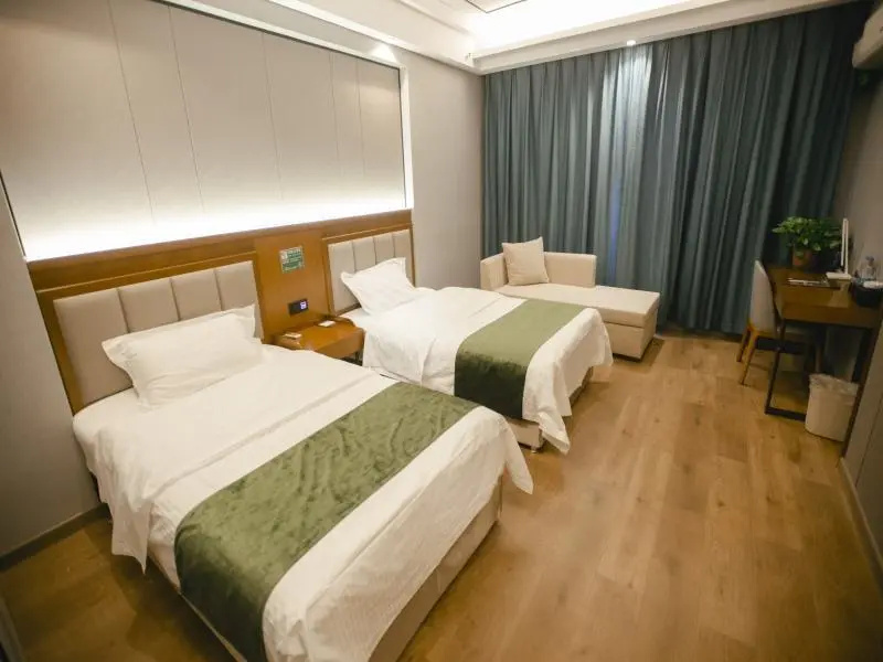 GreenTree Inn Jiuquan Century Plaza Hotel - Chambres